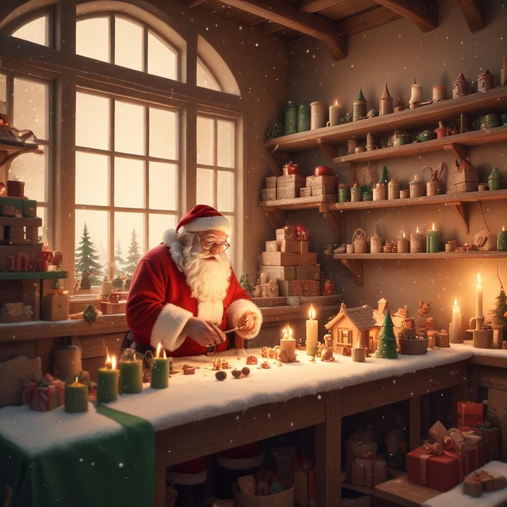 Golden Reindeer Journey